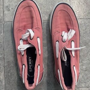 Sperry Women's Pink Canvas Shoes